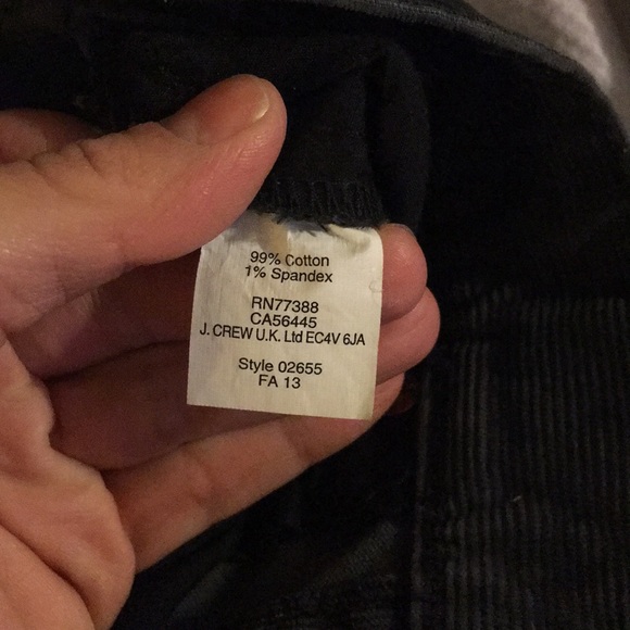 J Crew Factory Toothpick Cords - Picture 3 of 6